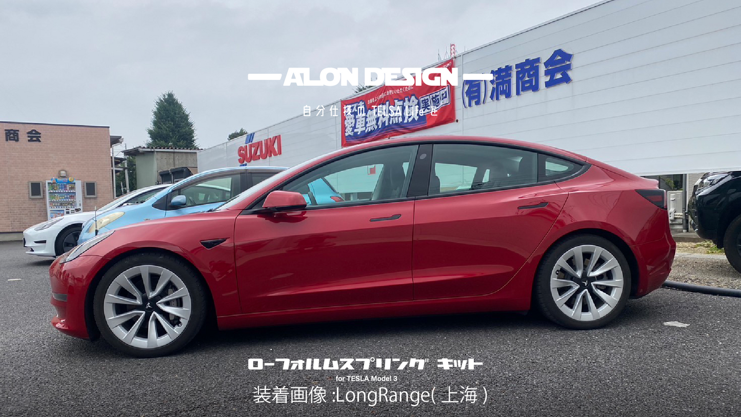 Low form spring kit for Model3